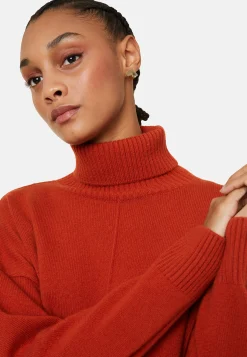 Maison Montagut Pull Col Roule A Fentes En Cachemire 4 Fils - Adena><noscript><img width=