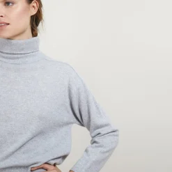 Maison Montagut Pull Col Roule Emmanchures Marteau En Cachemire - Beverly><noscript><img width=