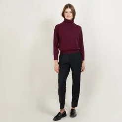 Maison Montagut Pull Col Roule Emmanchures Marteau En Cachemire - Beverly><noscript><img width=