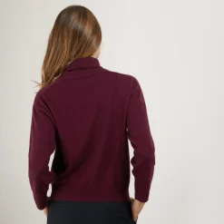 Maison Montagut Pull Col Roule Emmanchures Marteau En Cachemire - Beverly><noscript><img width=