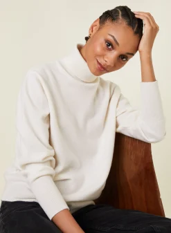 Maison Montagut Pull Col Roule En Cachemire - Anabelle><noscript><img width=