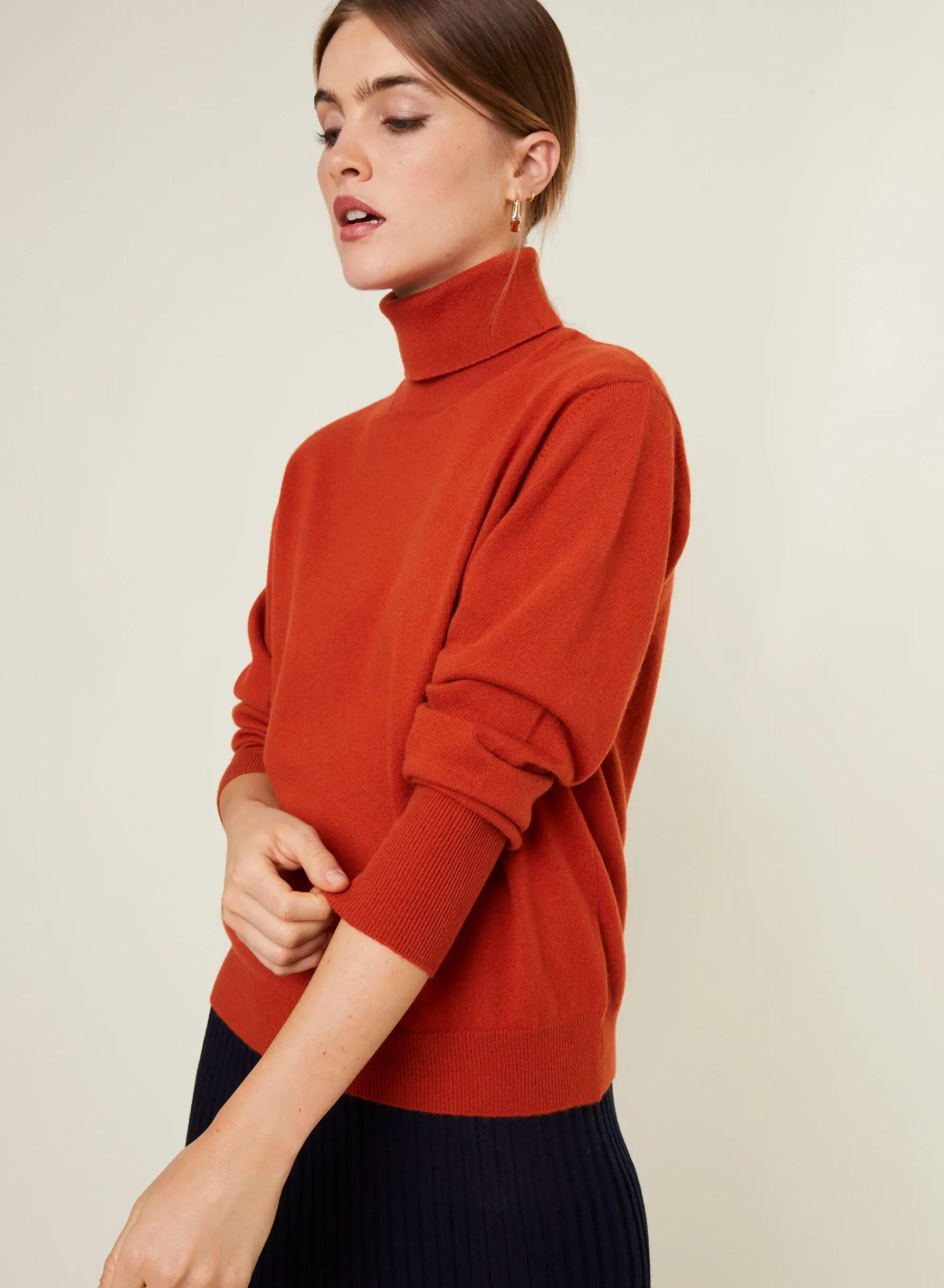 Maison Montagut Pull Col Roule En Cachemire - Anabelle>Femme Pulls