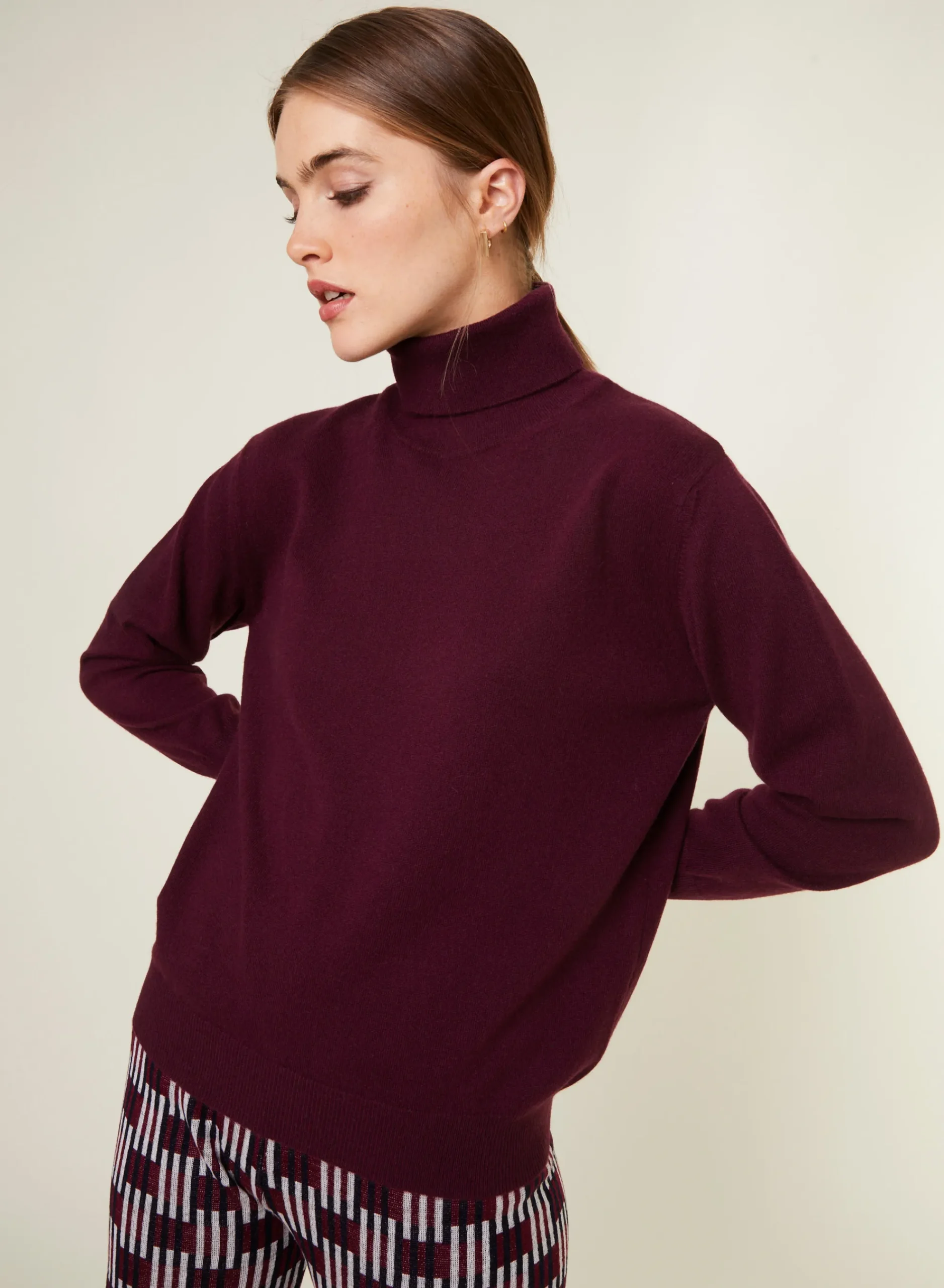 Maison Montagut Pull Col Roule En Cachemire - Anabelle>Femme Pulls