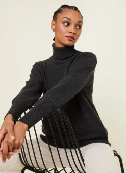 Maison Montagut Pull Col Roule En Cachemire - Anabelle><noscript><img width=