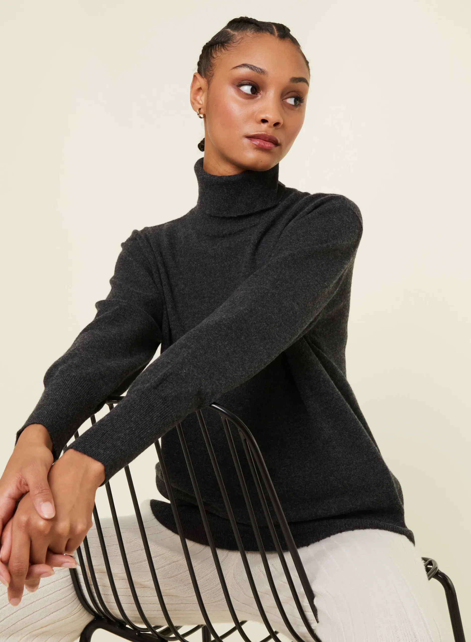 Maison Montagut Pull Col Roule En Cachemire - Anabelle>Femme Pulls