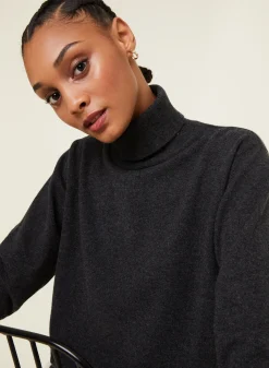 Maison Montagut Pull Col Roule En Cachemire - Anabelle><noscript><img width=