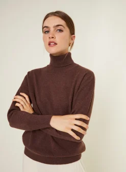 Maison Montagut Pull Col Roule En Cachemire - Anabelle><noscript><img width=