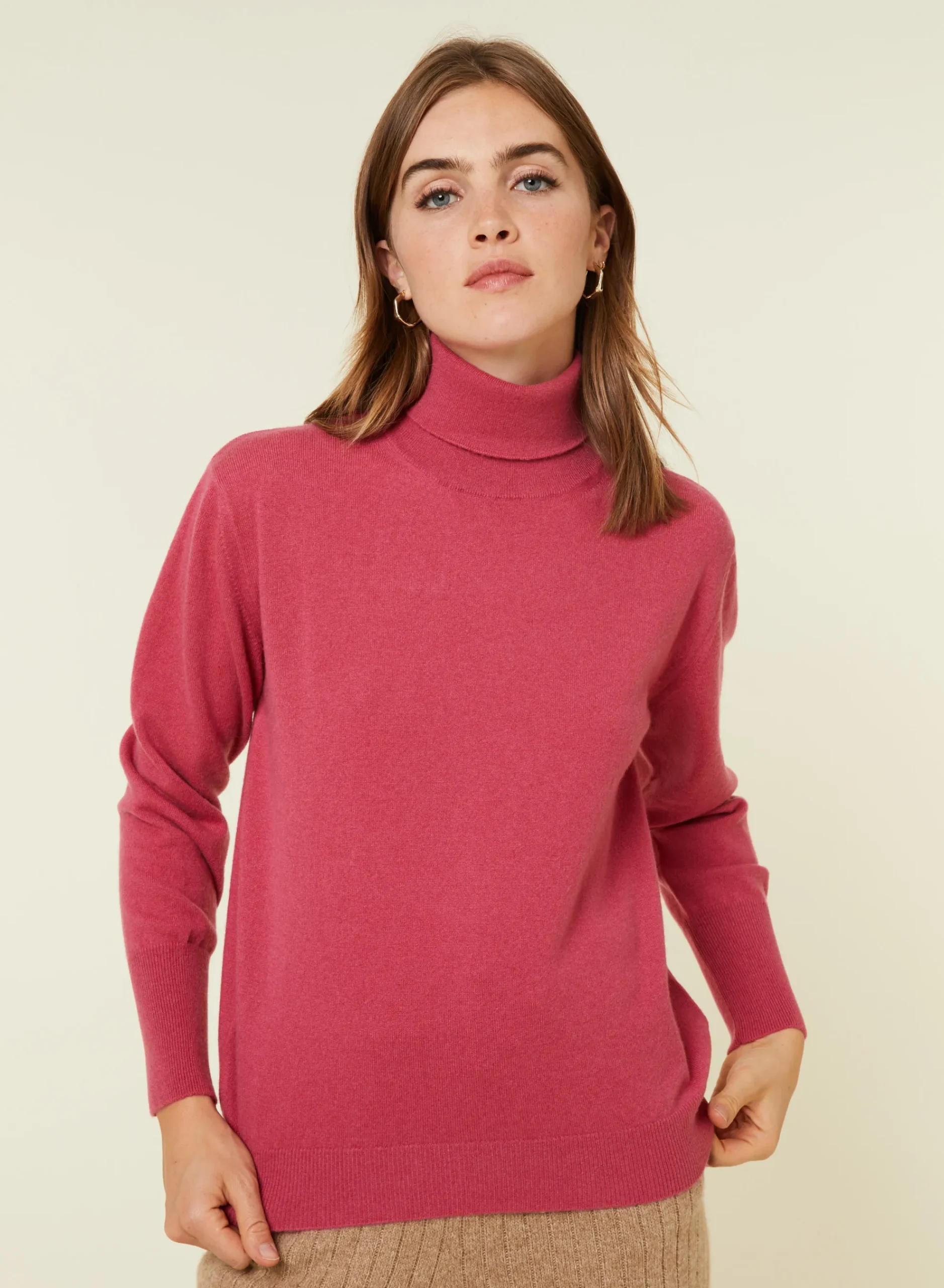 Maison Montagut Pull Col Roule En Cachemire - Anabelle>Femme Pulls