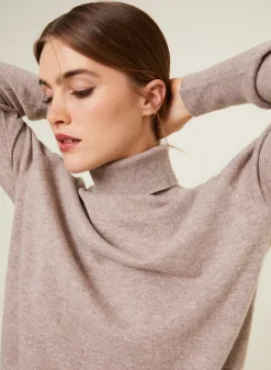 Maison Montagut Pull Col Roule En Cachemire - Anabelle><noscript><img width=