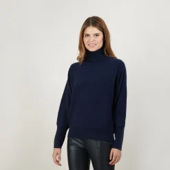 Maison Montagut Pull Col Roule En Cachemire - Bob><noscript><img width=