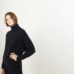 Maison Montagut Pull Col Roule En Cachemire - Bob><noscript><img width=