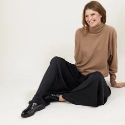 Maison Montagut Pull Col Roule En Cachemire - Bob><noscript><img width=