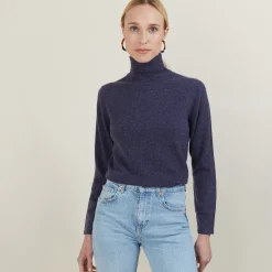 Maison Montagut Pull Col Roule En Cachemire - Carole><noscript><img width=