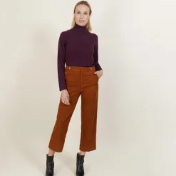 Maison Montagut Pull Col Roule En Cachemire - Carole><noscript><img width=