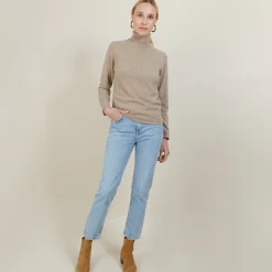 Maison Montagut Pull Col Roule En Cachemire - Carole><noscript><img width=