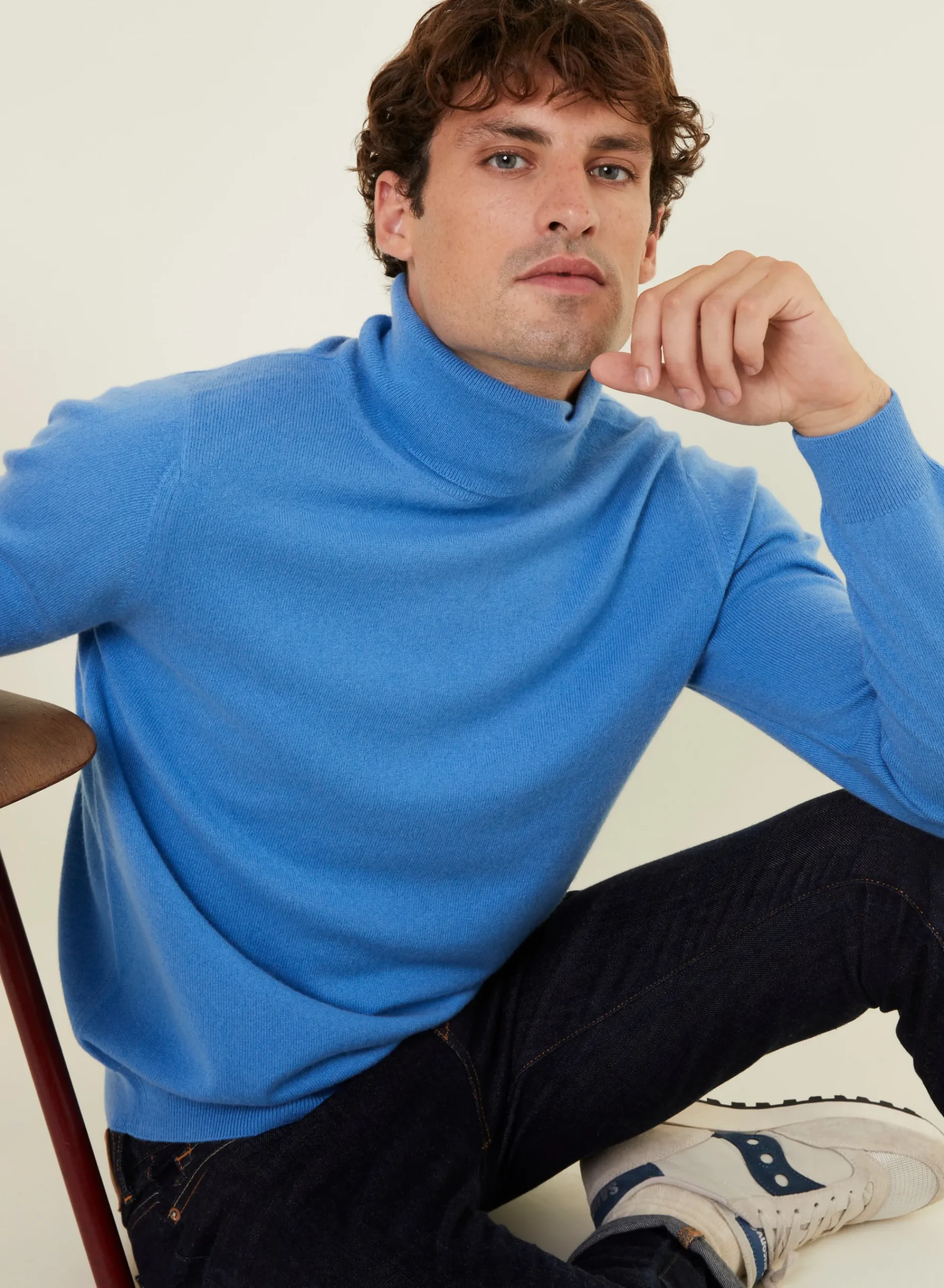 Maison Montagut Pull Col Roule En Cachemire - Eduardo>Homme Pulls