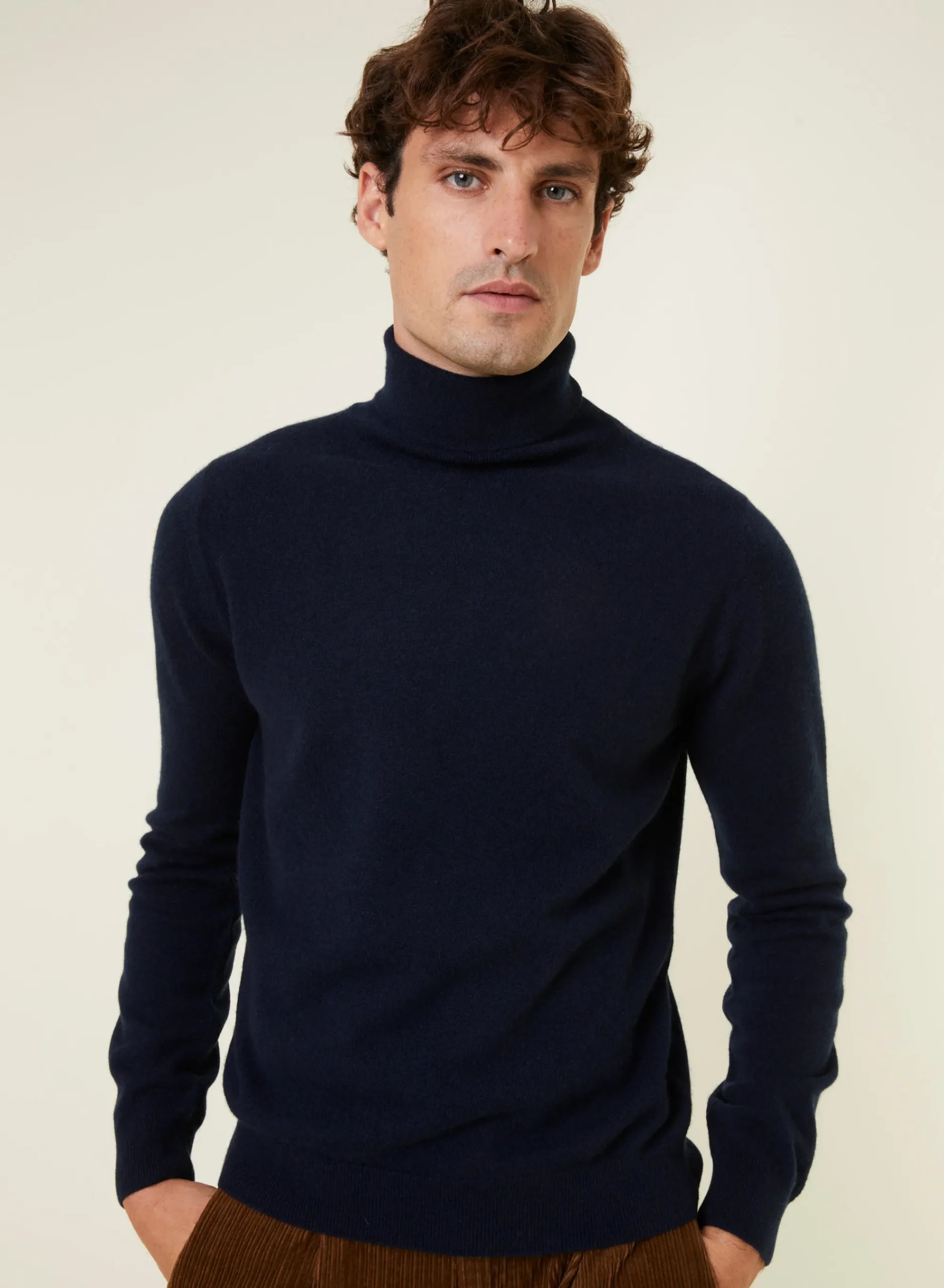 Maison Montagut Pull Col Roule En Cachemire - Eduardo>Homme Pulls