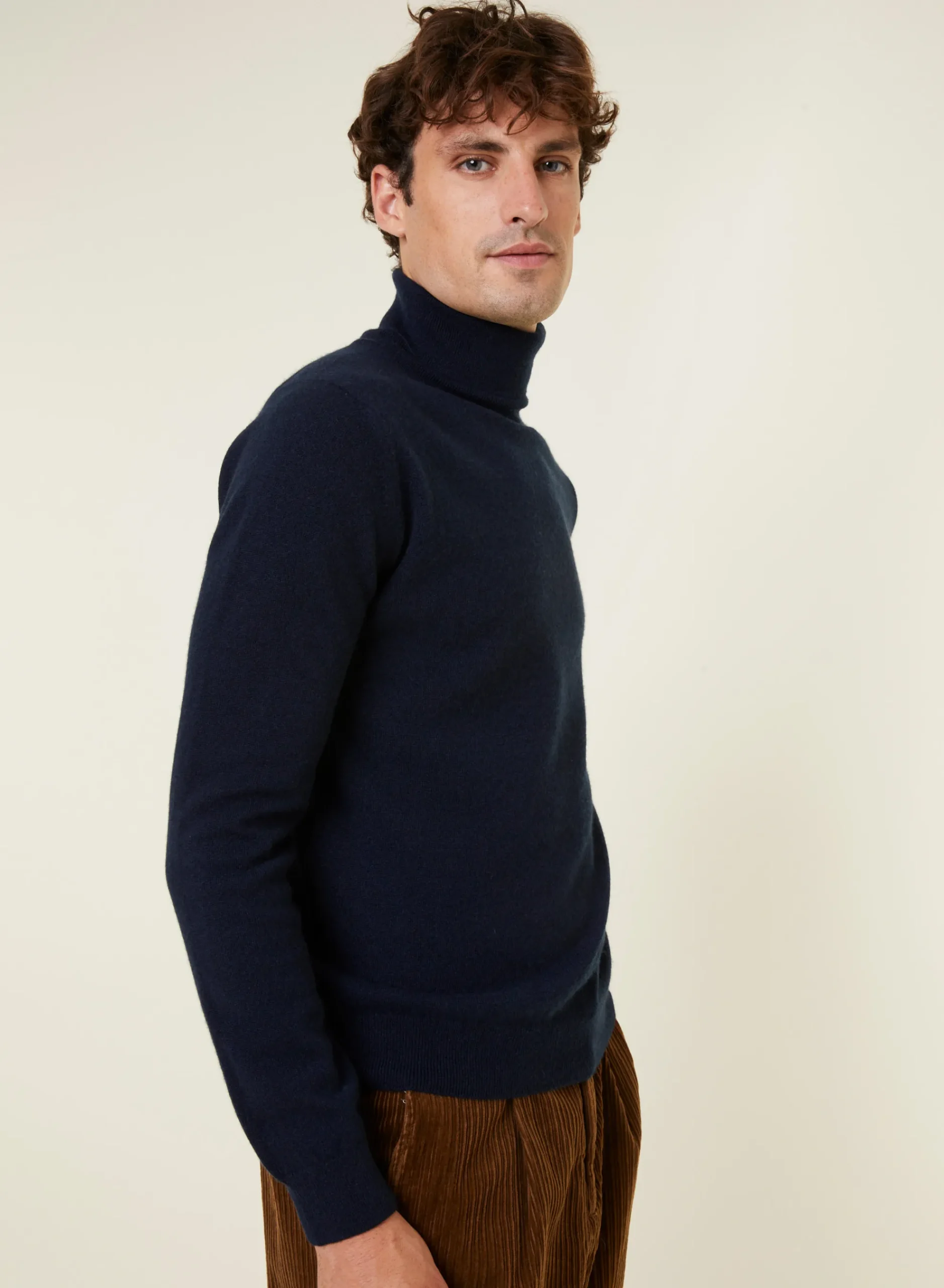 Maison Montagut Pull Col Roule En Cachemire - Eduardo>Homme Pulls