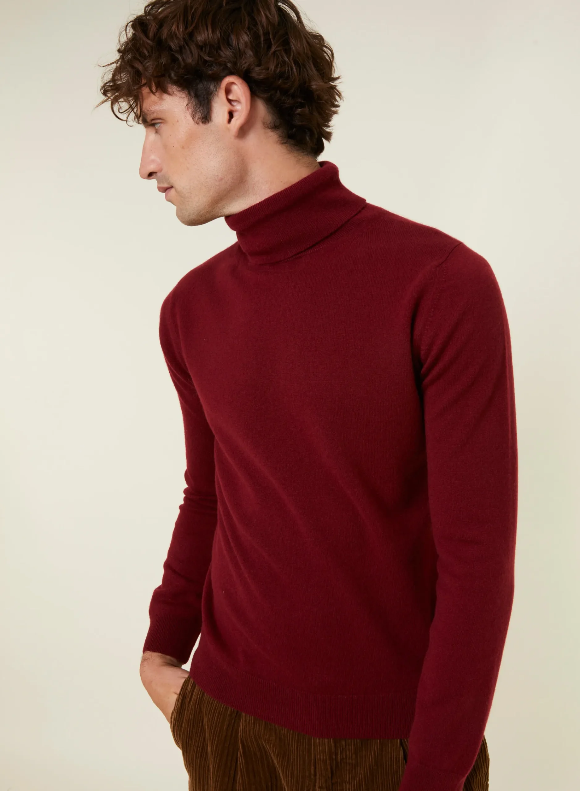 Maison Montagut Pull Col Roule En Cachemire - Eduardo>Homme Pulls