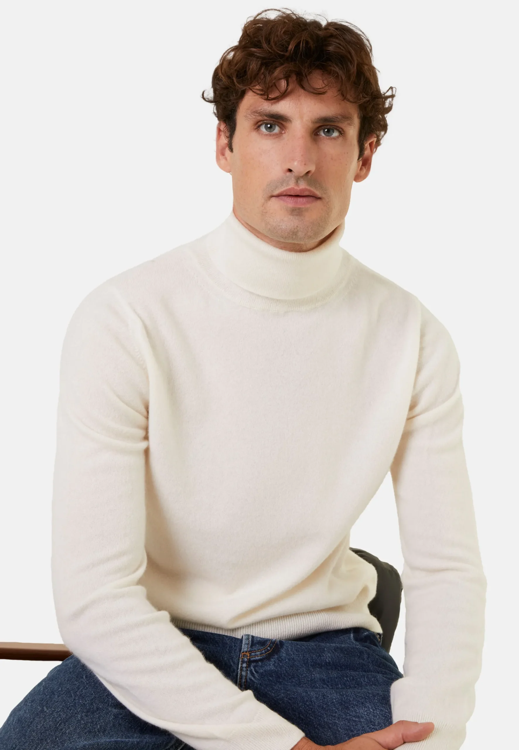 Maison Montagut Pull Col Roule En Cachemire - Eduardo>Homme Pulls