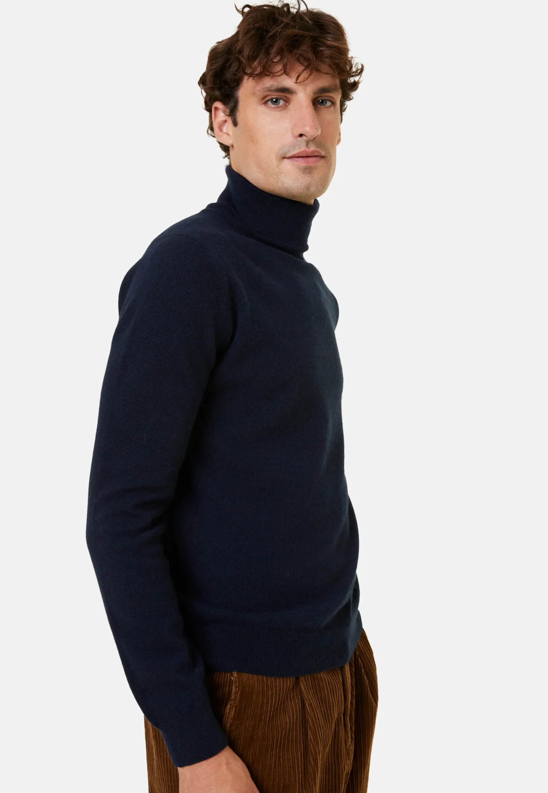 Maison Montagut Pull Col Roule En Cachemire - Eduardo>Homme Pulls