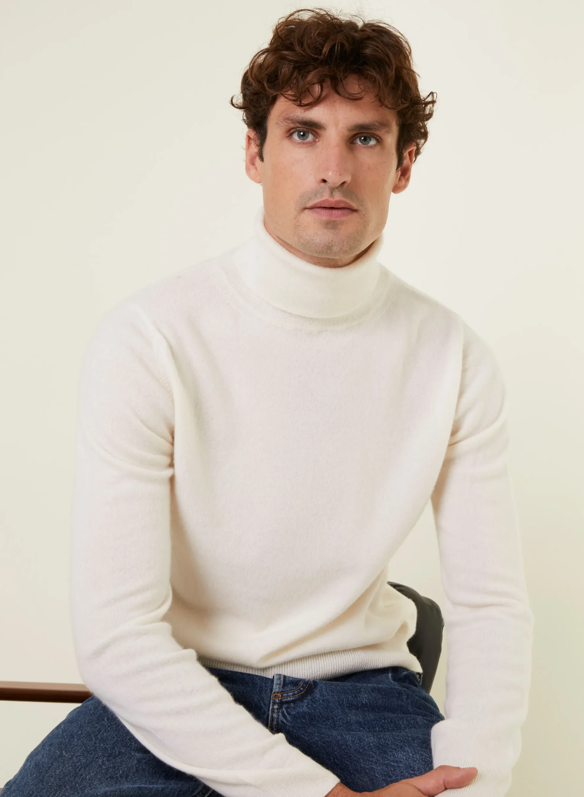 Maison Montagut Pull Col Roule En Cachemire - Eduardo>Homme Pulls