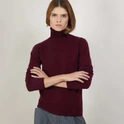 Maison Montagut Pull Col Roule En Cachemire - Bauhaus><noscript><img width=