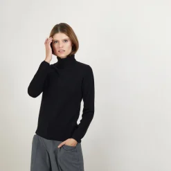 Maison Montagut Pull Col Roule En Cachemire - Bauhaus><noscript><img width=