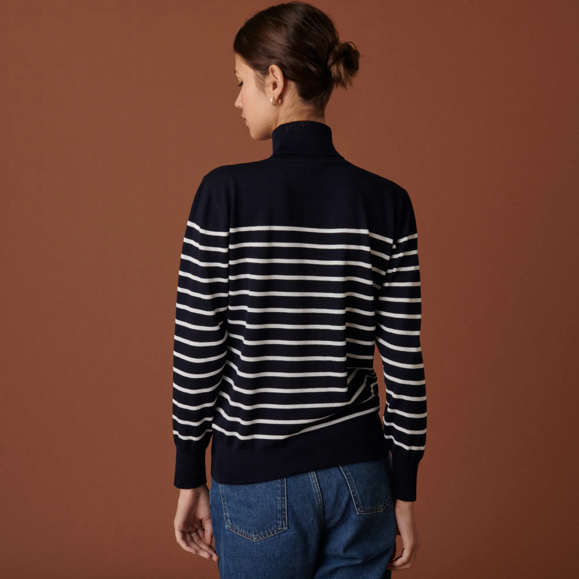 Maison Montagut Pull Col Roule En Laine Merinos Finitions Bord Cotes - Colette>Femme Pulls
