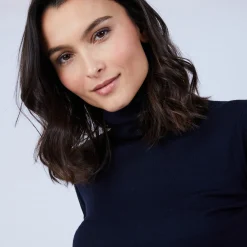 Maison Montagut Pull Col Roule En Laine Merinos - Bea><noscript><img width=