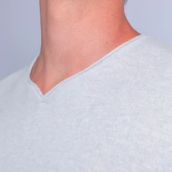 Maison Montagut Pull Col Tunisien En Cachemire - Olivier><noscript><img width=