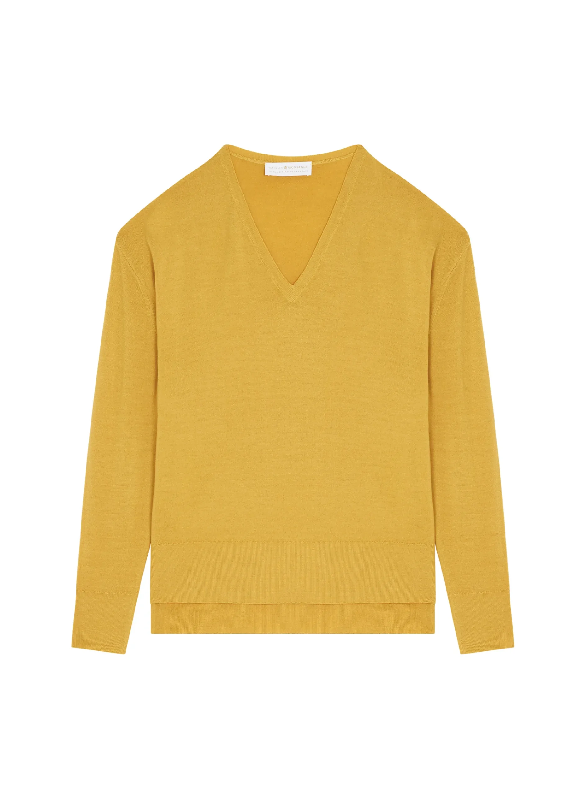 Maison Montagut Pull Col V A Fentes En Laine Merinos - Aurora>Femme Pulls