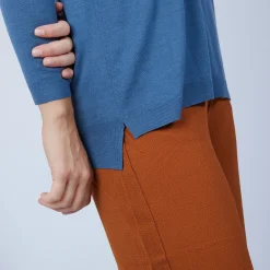 Maison Montagut Pull Col V Avec Fentes En Laine Merinos - Bernice><noscript><img width=