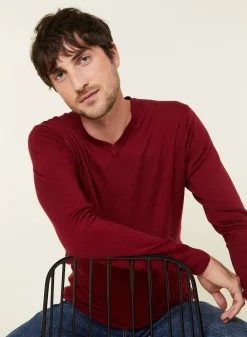 Maison Montagut Pull Col V Avec Logo En Laine Merinos - Elmo><noscript><img width=