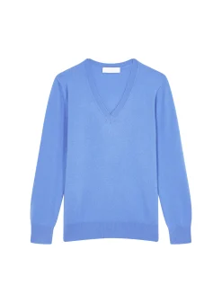 Maison Montagut Pull Col V En Cachemire - Abel><noscript><img width=