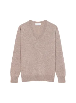 Maison Montagut Pull Col V En Cachemire - Abel><noscript><img width=