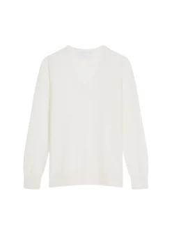 Maison Montagut Pull Col V En Cachemire - Abel><noscript><img width=