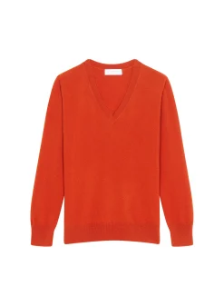 Maison Montagut Pull Col V En Cachemire - Abel><noscript><img width=