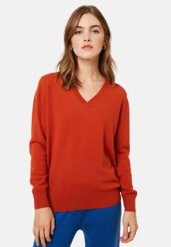 Maison Montagut Pull Col V En Cachemire - Abel><noscript><img width=