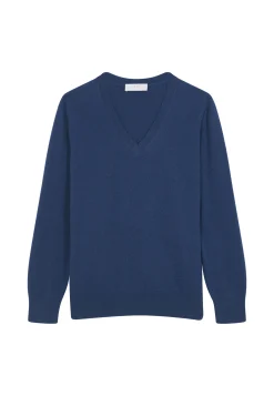 Maison Montagut Pull Col V En Cachemire - Abel><noscript><img width=