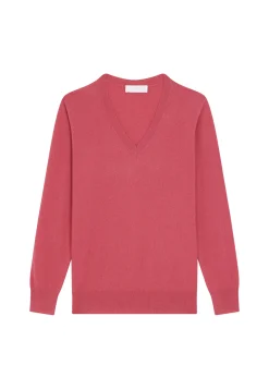 Maison Montagut Pull Col V En Cachemire - Abel><noscript><img width=