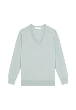 Maison Montagut Pull Col V En Cachemire - Abel><noscript><img width=