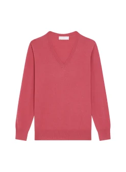 Maison Montagut Pull Col V En Cachemire - Abel><noscript><img width=