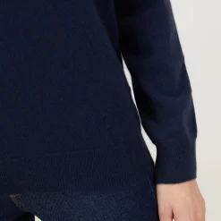 Maison Montagut Pull Col V En Cachemire - Bertille><noscript><img width=