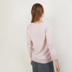 Maison Montagut Pull Col V En Cachemire - Bertille><noscript><img width=