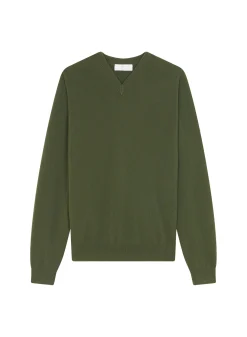 Maison Montagut Pull Col V En Cachemire - Evann><noscript><img width=