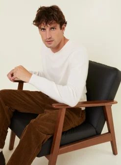 Maison Montagut Pull Col V En Cachemire - Evann><noscript><img width=