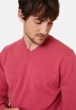 Maison Montagut Pull Col V En Cachemire - Evann><noscript><img width=