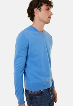 Maison Montagut Pull Col V En Cachemire - Evann><noscript><img width=