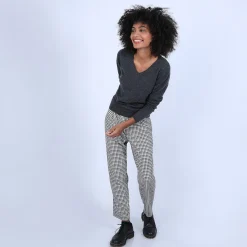 Maison Montagut Pull Col V En Cachemire - Bijou><noscript><img width=